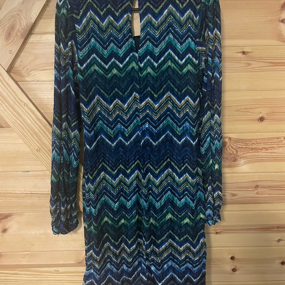 B. Darlin Chevron long sleeve dress. Size 11/12 runs SMALL